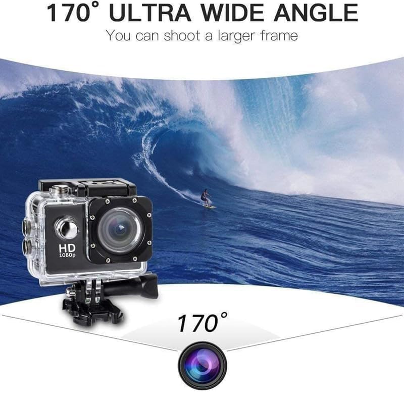 📸 2K HD Action Camera – Clear, Smooth & Budget-Friendly Performance