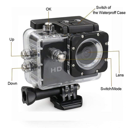 📸 2K HD Action Camera – Clear, Smooth & Budget-Friendly Performance