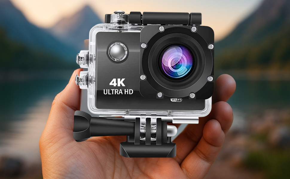 📸 4K Ultra HD Action Camera – Capture Every Moment in Extreme Detail